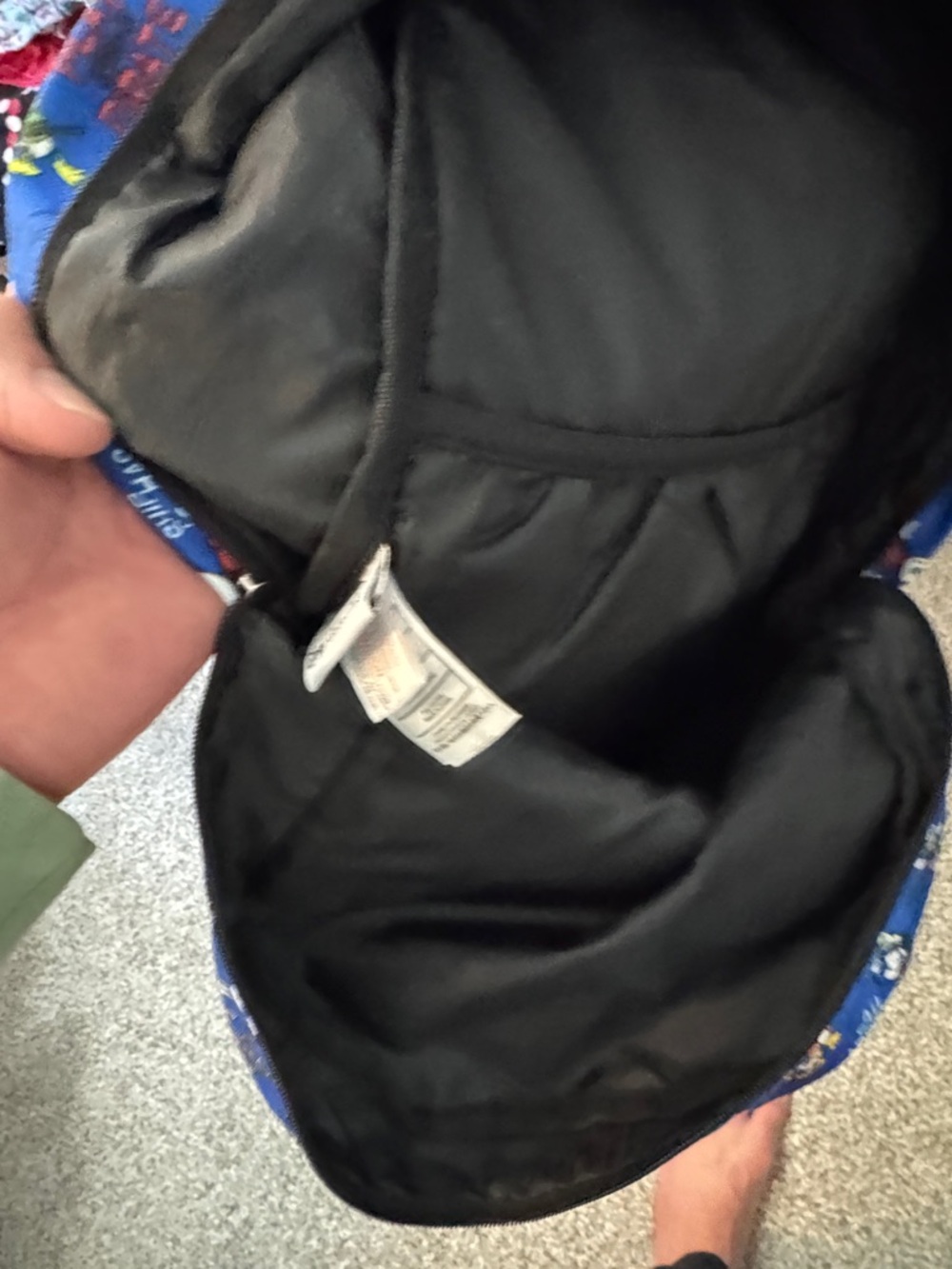 Disney Blue Mickey & Friends Cruise Print Backpack - Picture 3 of 4